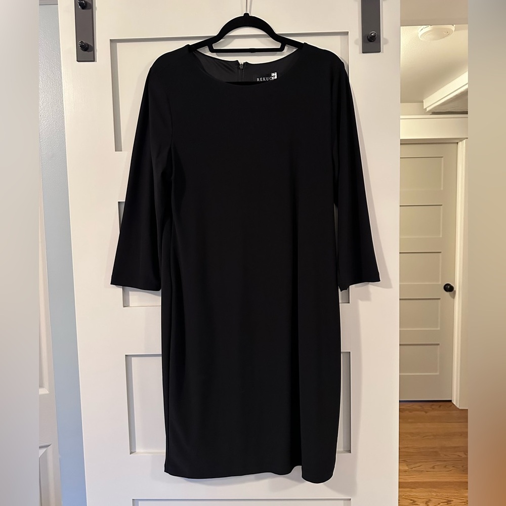 Rekucci Black Long Sleeve Dress